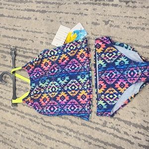 NWT West Coast 2pc girl bikini swimsuit